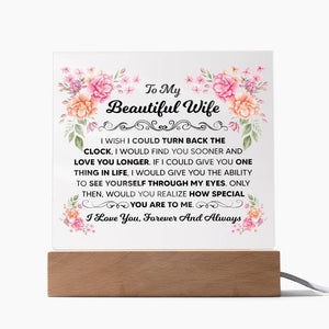 LED Acrylic Plaques